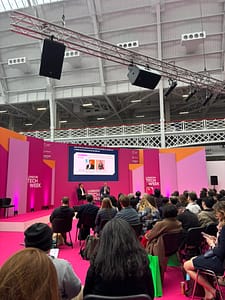 London Tech Week Founder Stage with UK Secretary of State