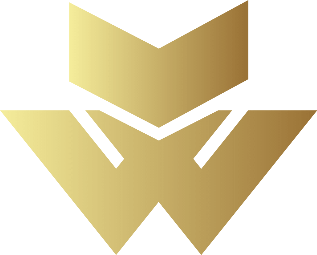 Web3sy logo in gold. Emerging technology education
