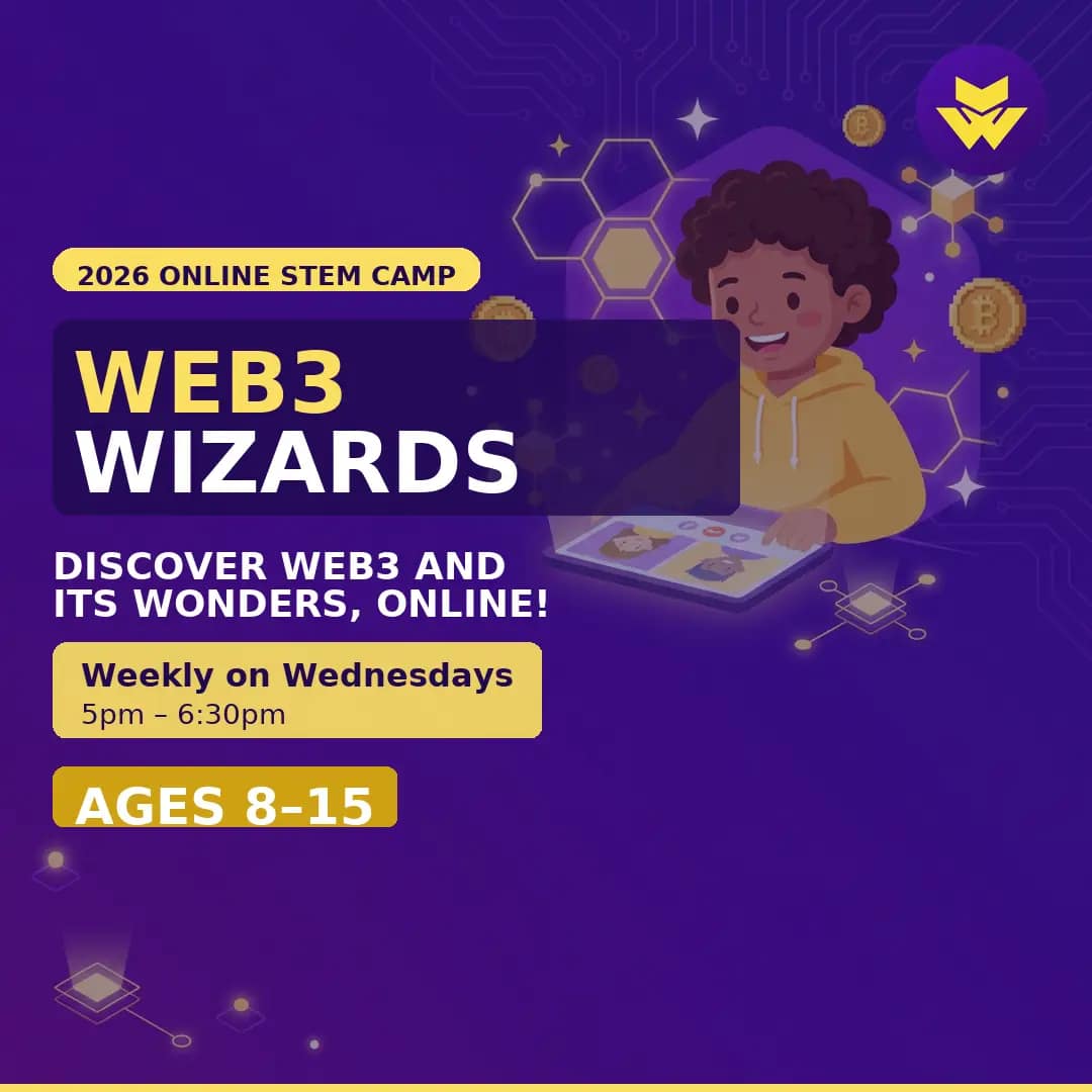 Web3 Wizards: Online 4-Week Blockchain After-School Club